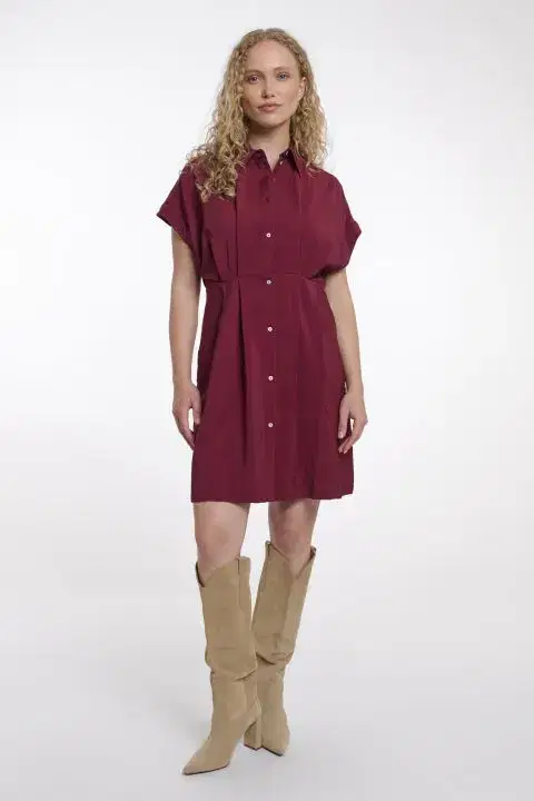 Helien Wine Dress