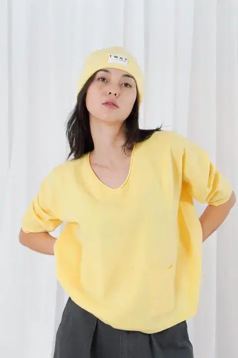 Littleton Butter Yellow Hat