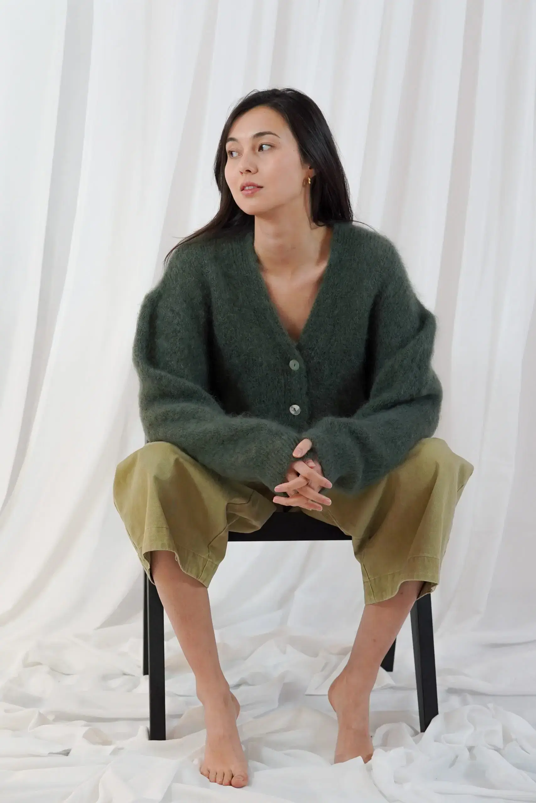 Malia Military Cardigan - Image 2