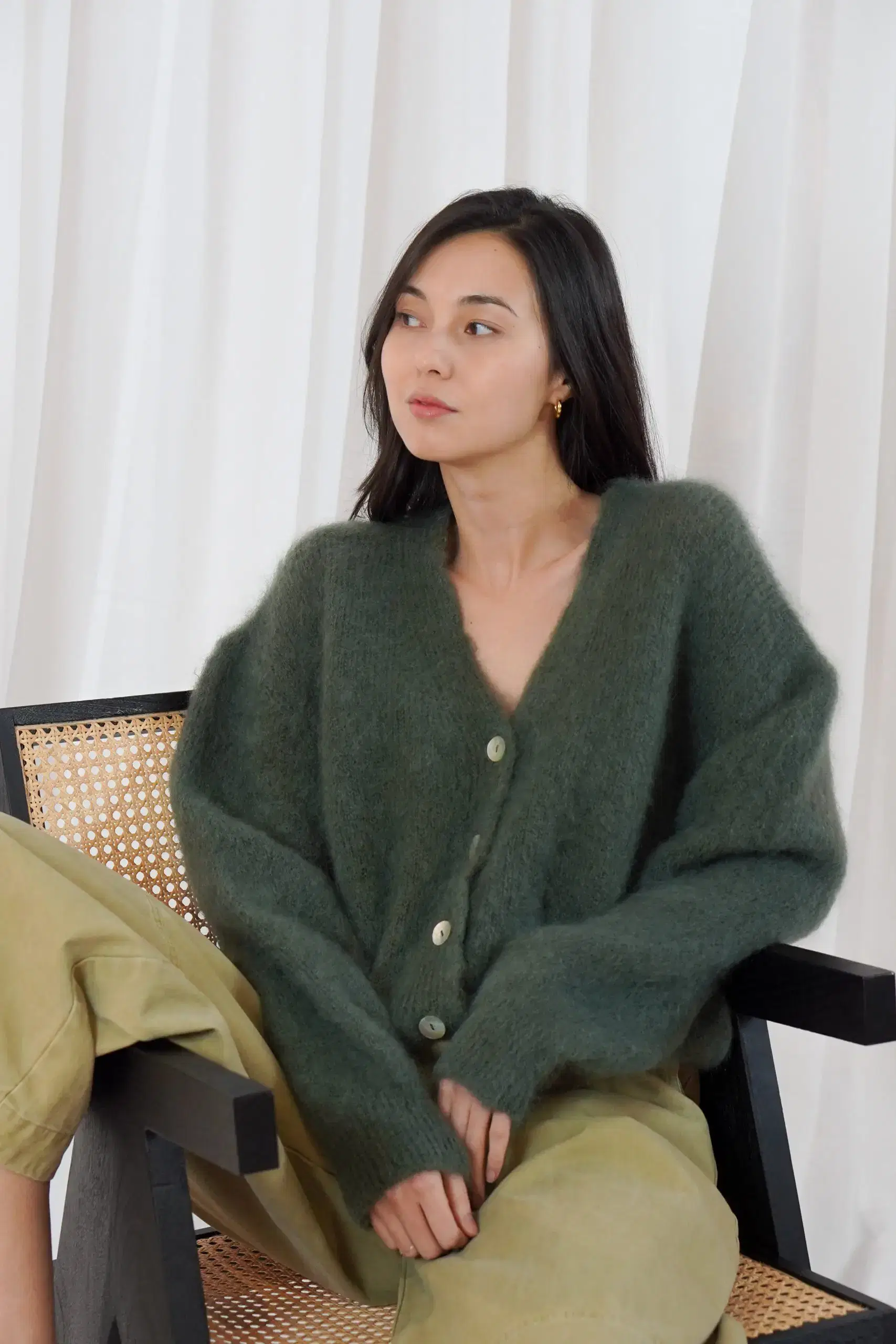 Malia Military Cardigan - Image 3