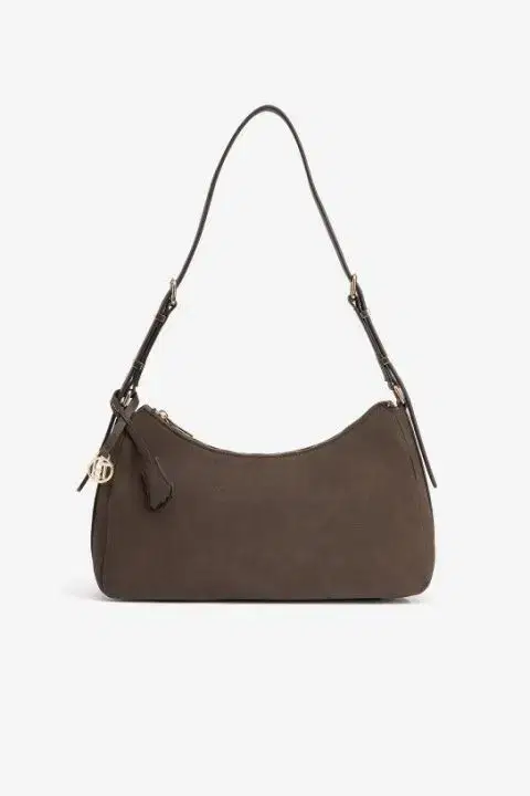 Micaela Chocolate Brown Shoulder Handbag