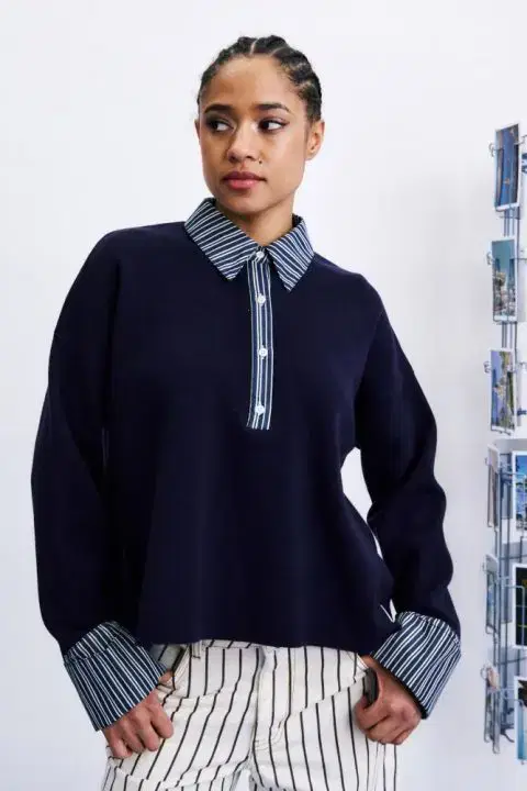 Paju Night Blue Sweater