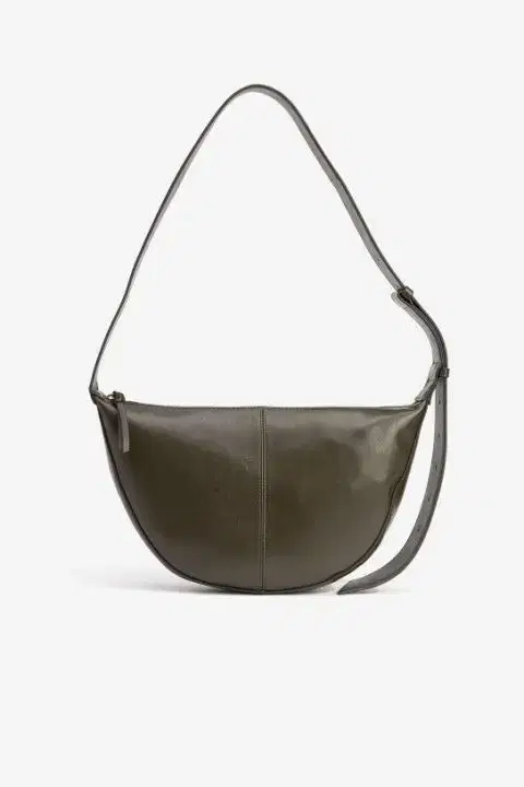 Antónia Green Leather Shoulder Bag