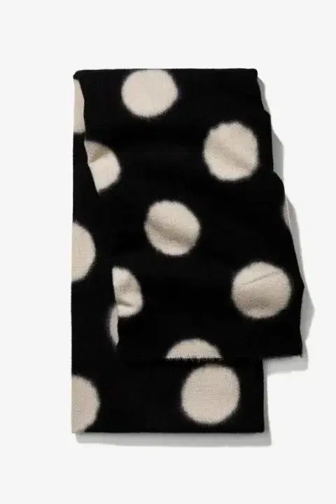 Angelic Black Scarf
