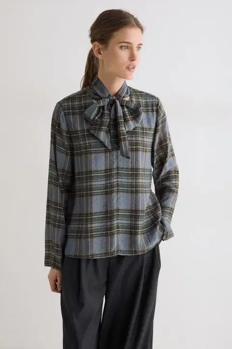 Check Blouse