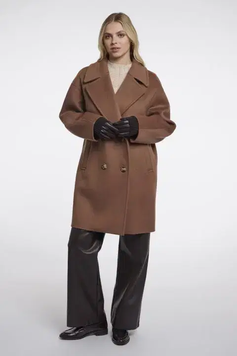 Infinity Coffee Leather Gloves