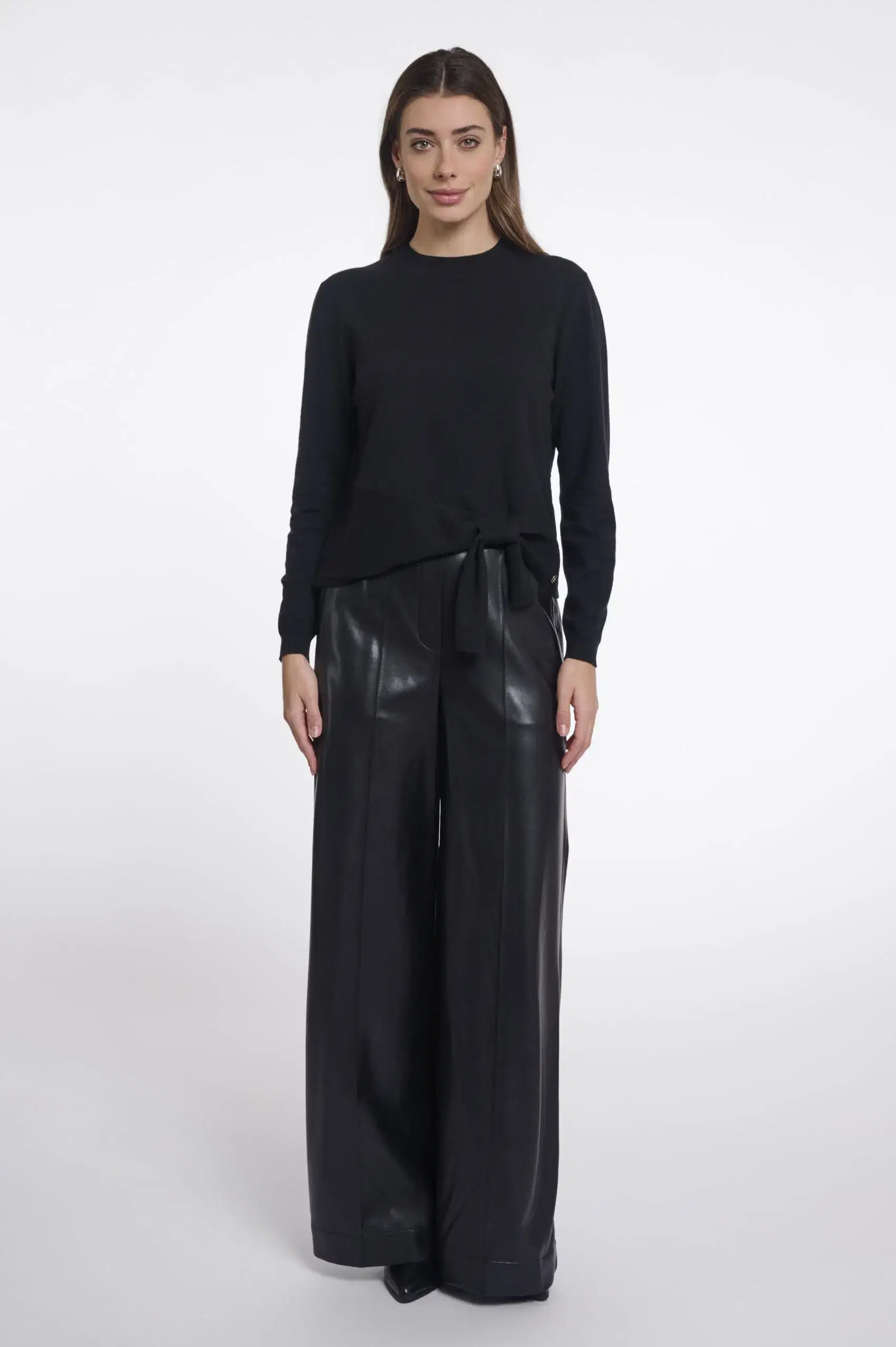 Kuro Black Sweater - Image 2