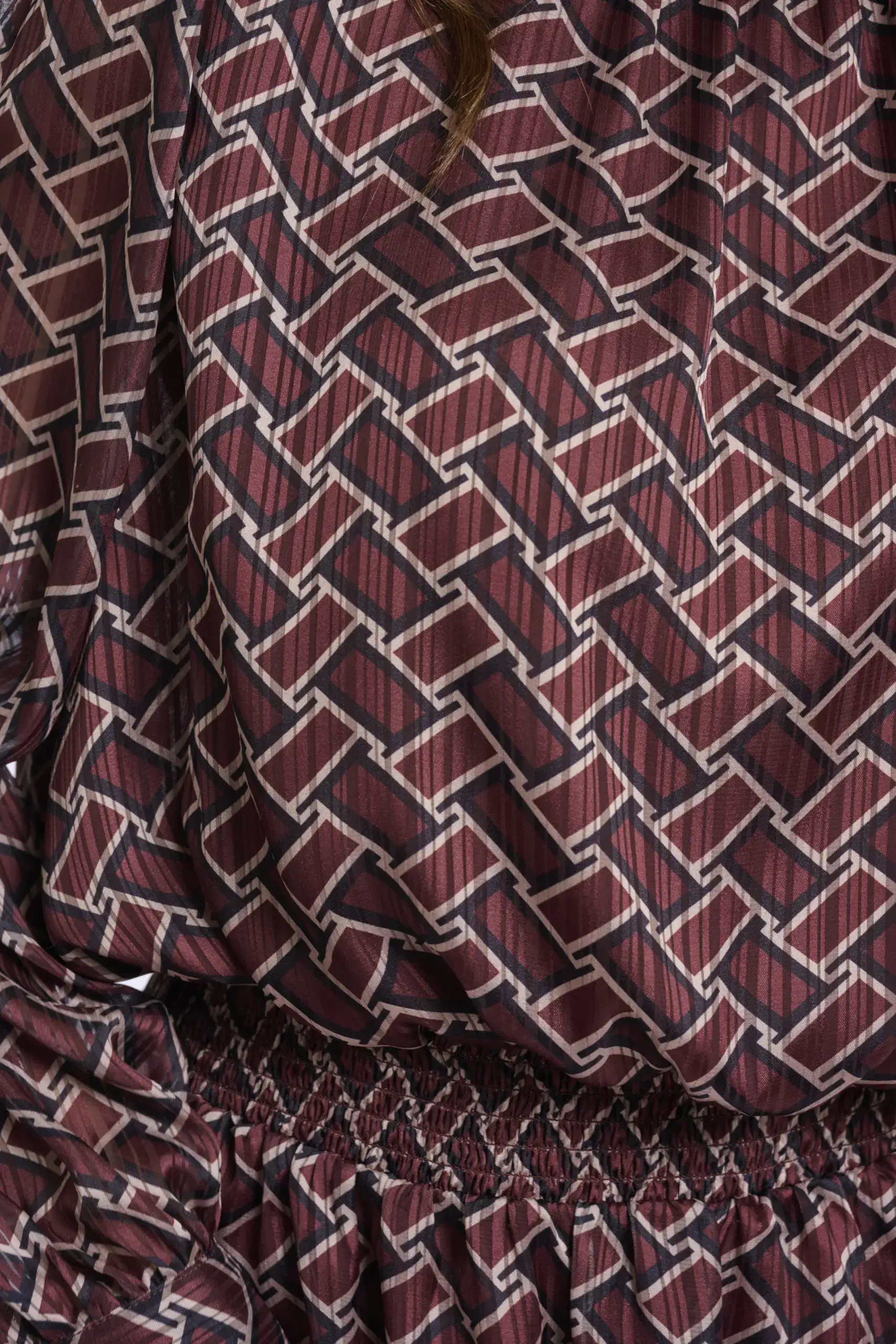 Loua Wine Dress - Image 4