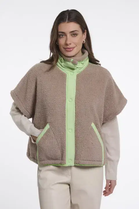 Zehra Green Cape