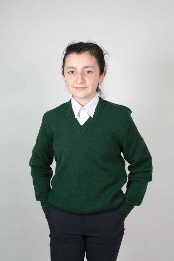 green school jumpers