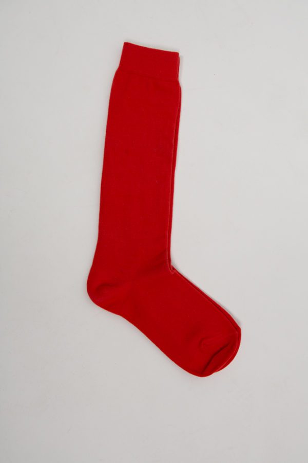 Red School Knee-High Socks  (2 Pack)