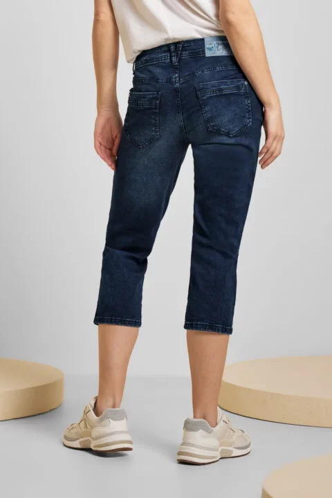 Cecil Scarlett Love & Positivity  3/4 Length Loose Fit Jeans