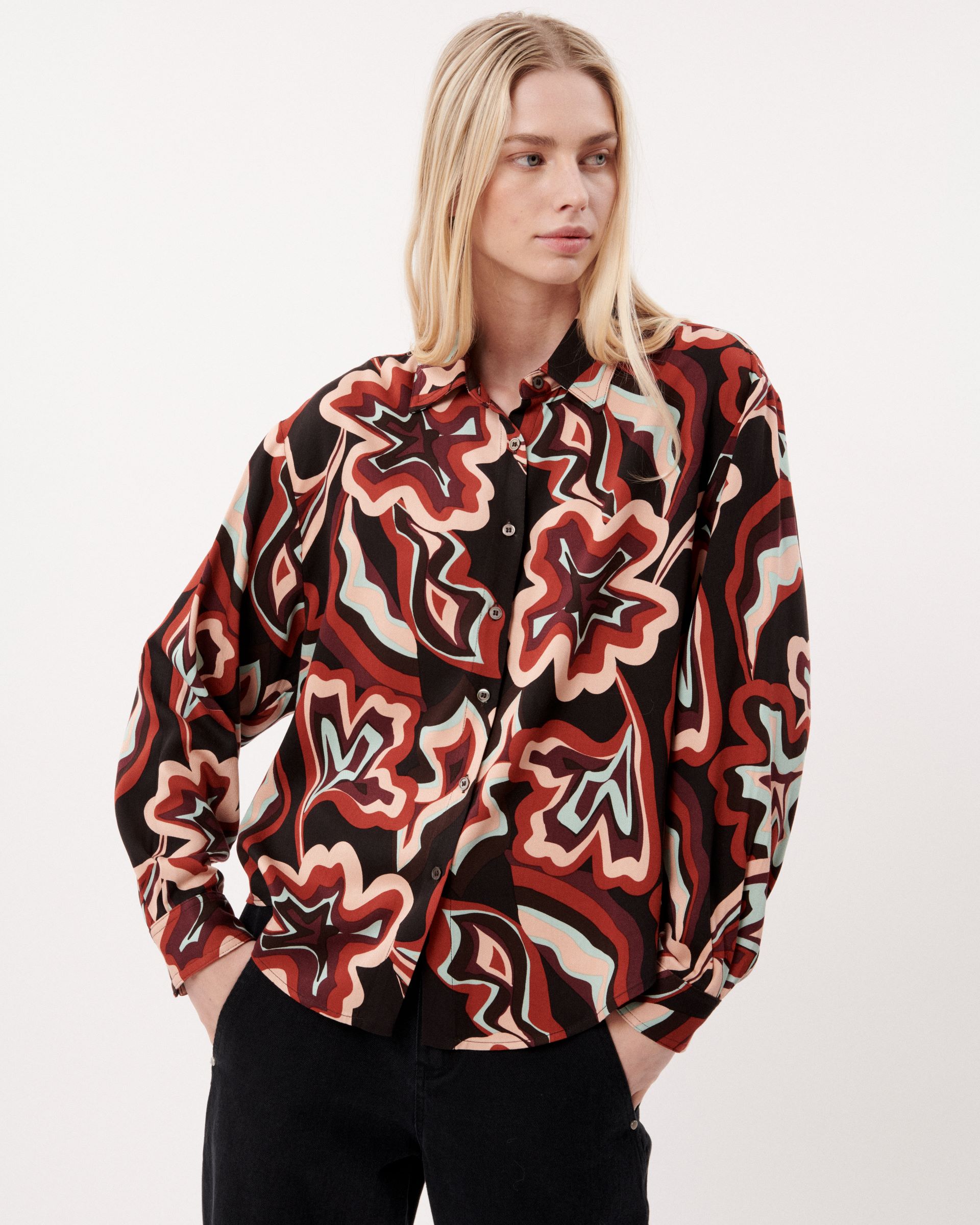 Our Legacy - Coco Shirt Psychedelic Flower Print