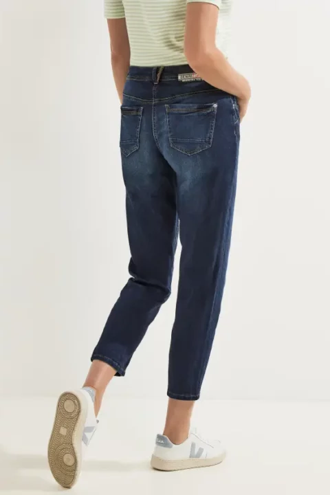 Cecil Style Tracey Dark Blue Jeans