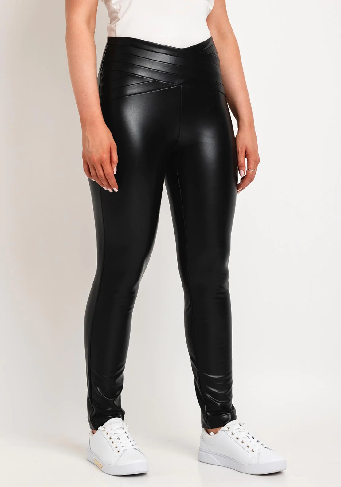 Guess Dana Leather Skinny Leggings - Sixty Three Boutique
