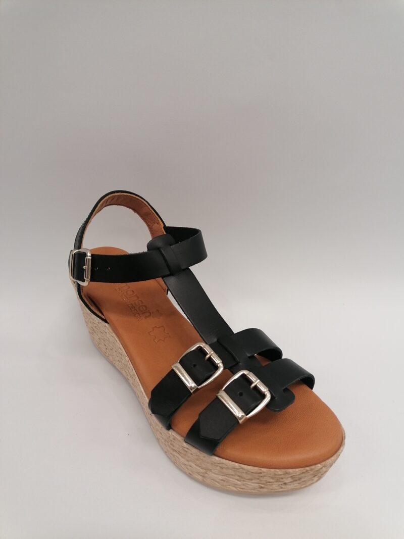 Tim & Simonsen Olga Wedge Sandals - Image 2