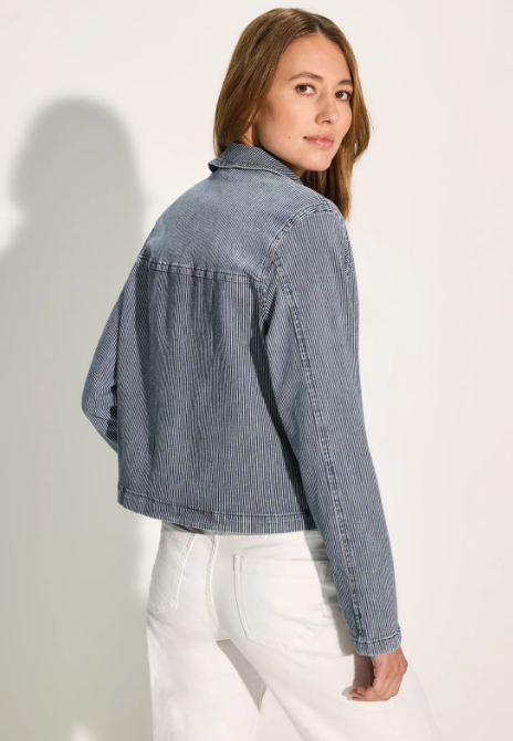 Cecil Denim Stripe Shacket