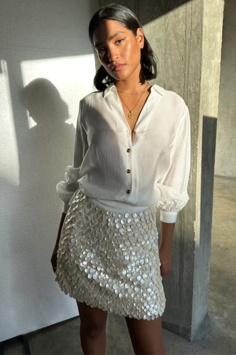 White Miley Shirt