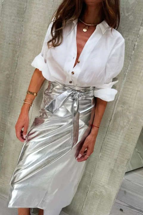 White Miley Shirt