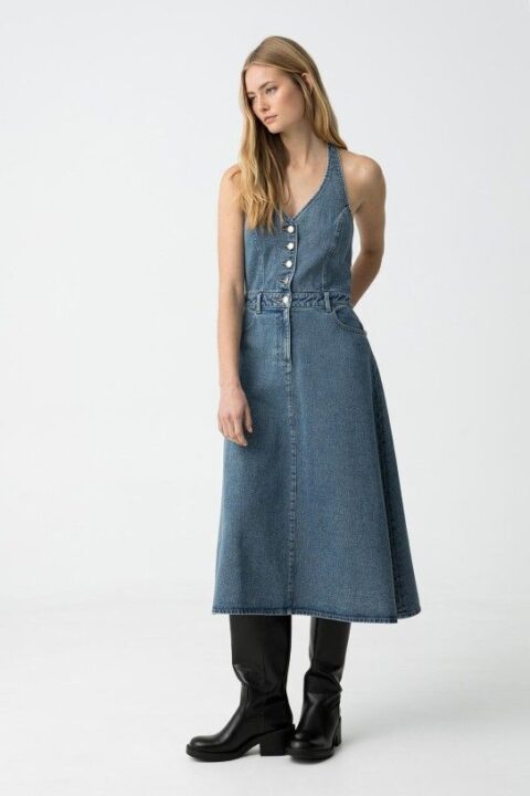 Brelle Denim Dress