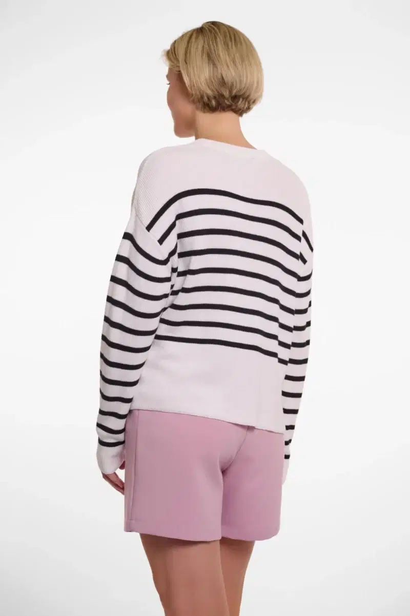 Ivonne Short Striped Pullover - Image 2