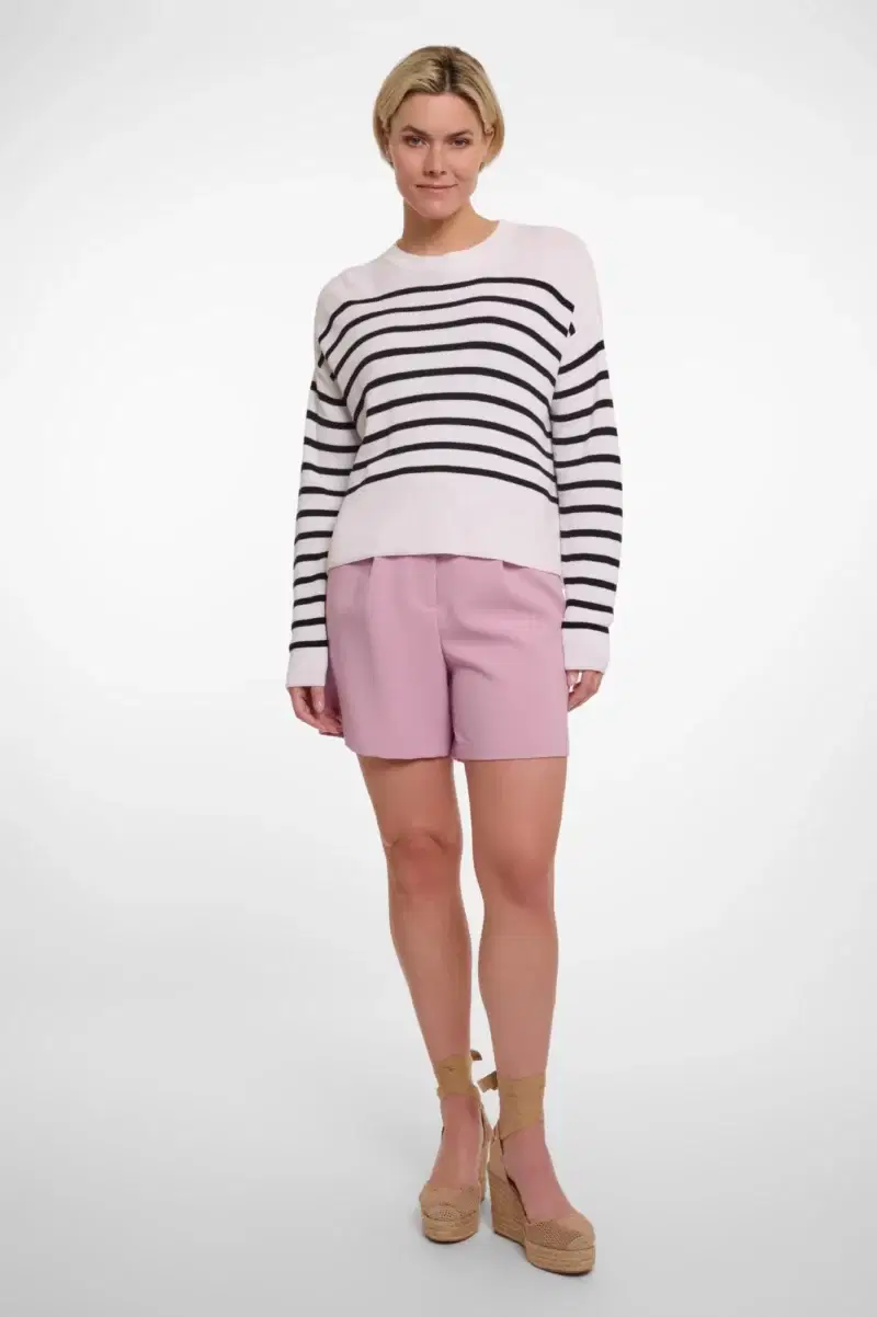 Ivonne Short Striped Pullover - Image 4