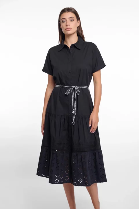 Tyler Embroidery Maxi Dress