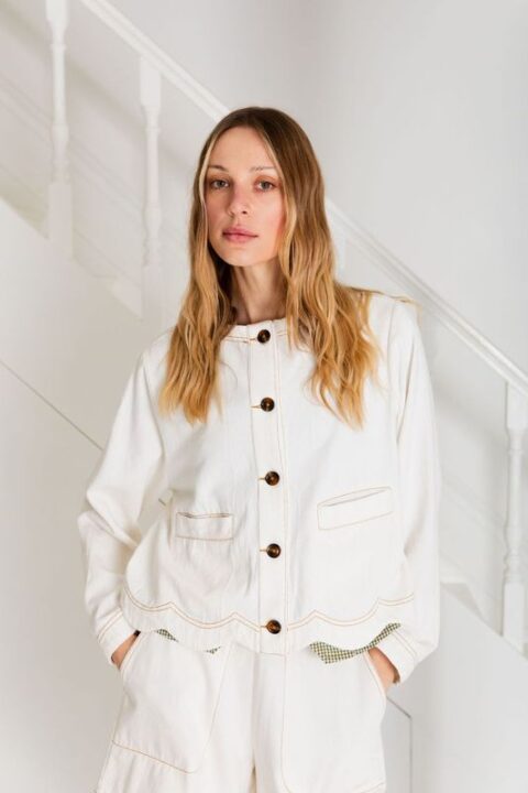 Marie Ecru Jacket