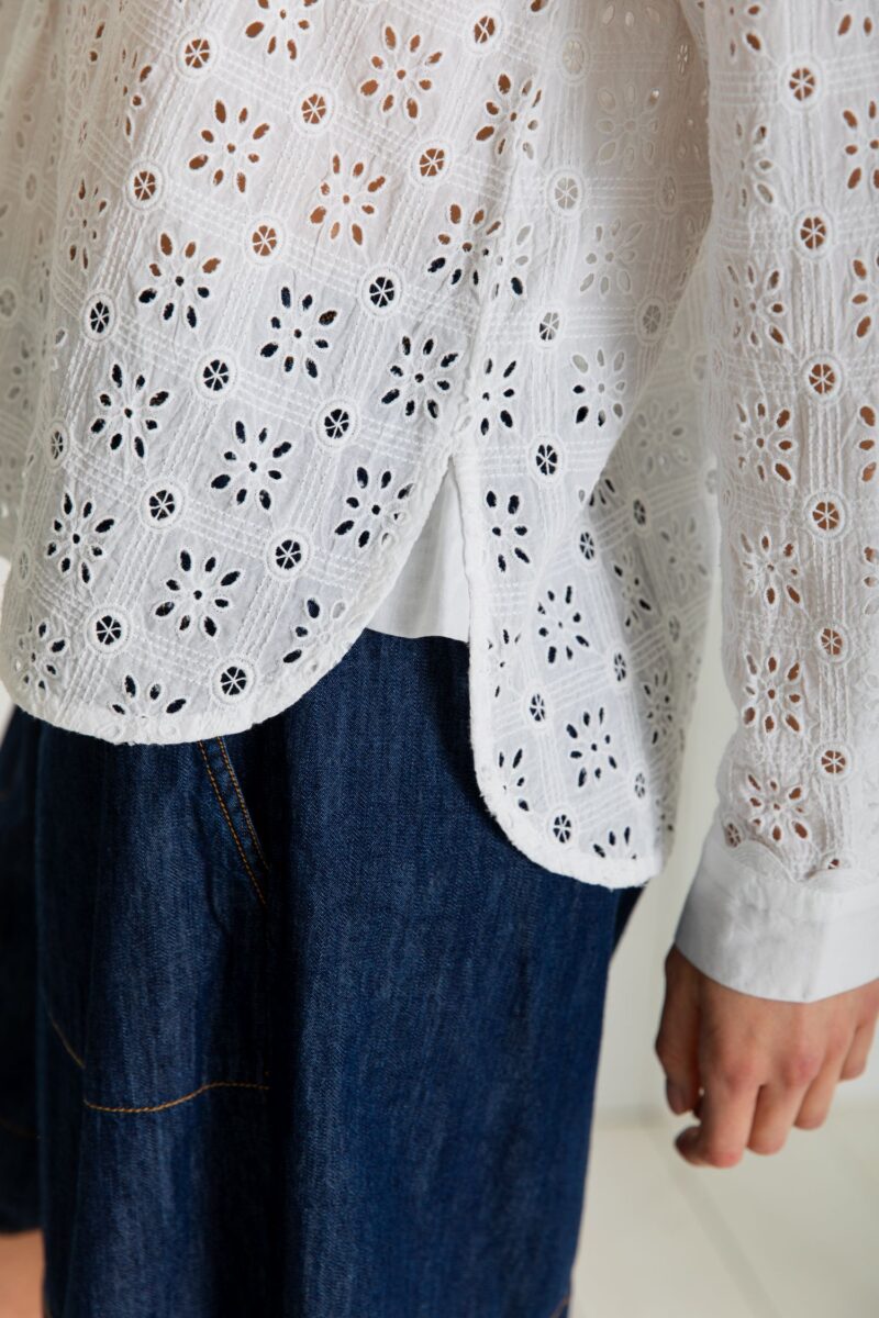 Ginette White Shirt - Image 6