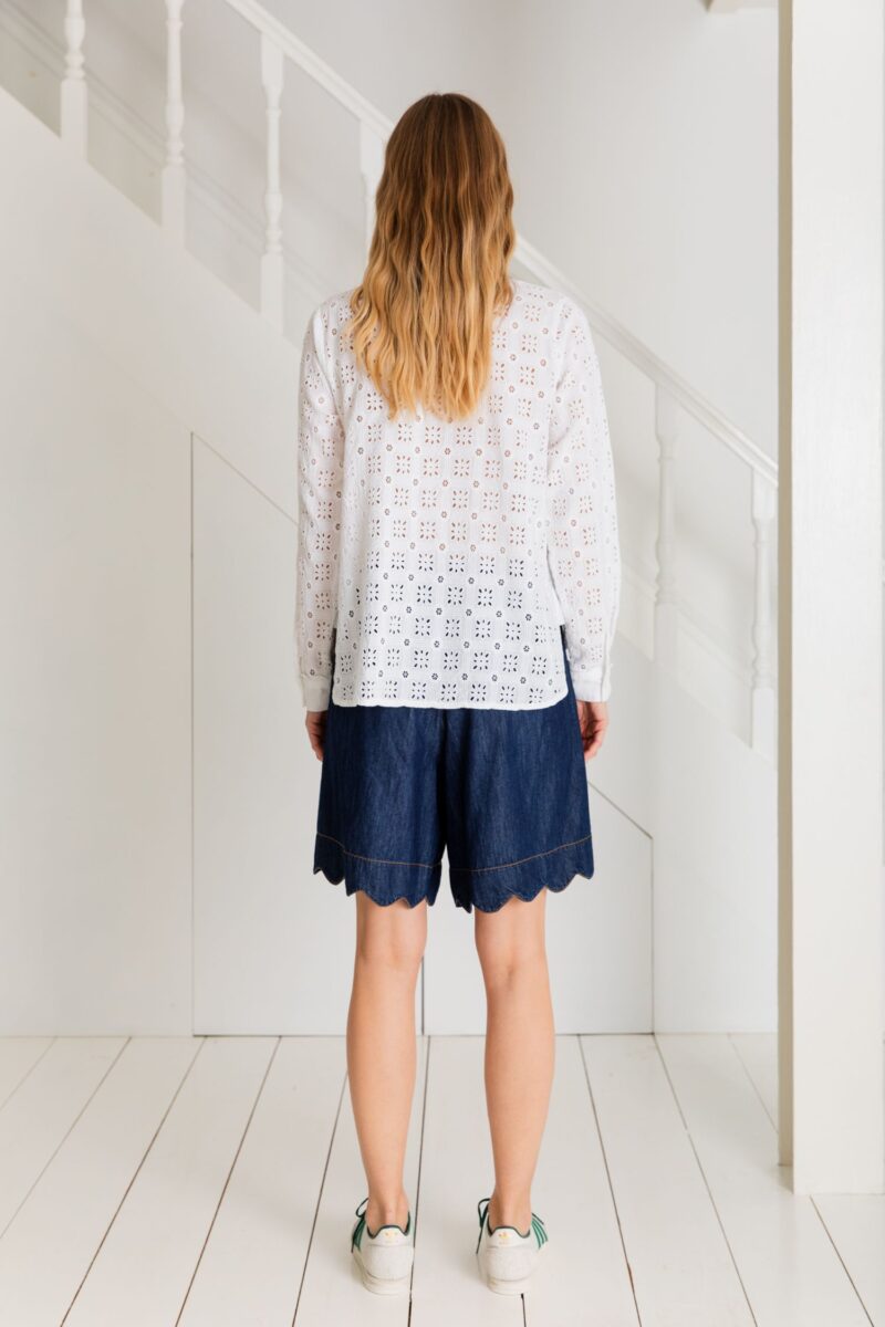 Ginette White Shirt - Image 4