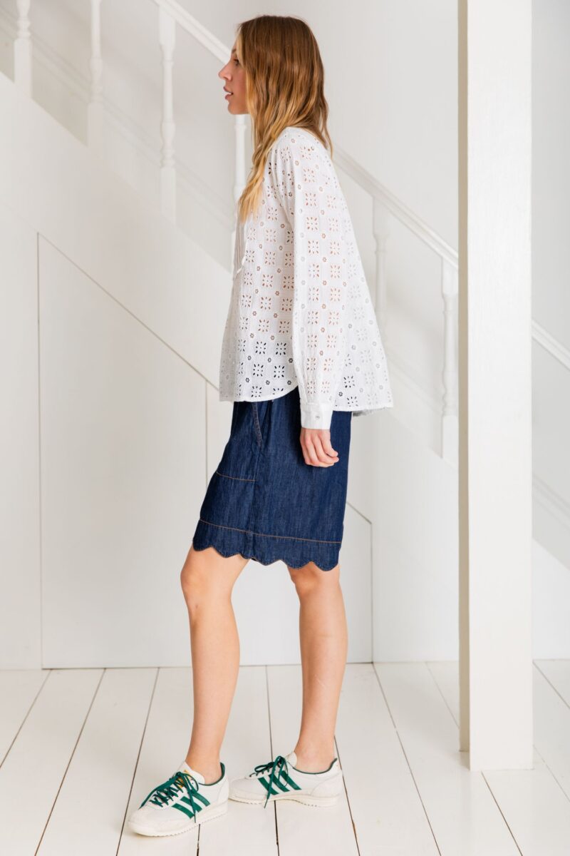 Ginette White Shirt - Image 3