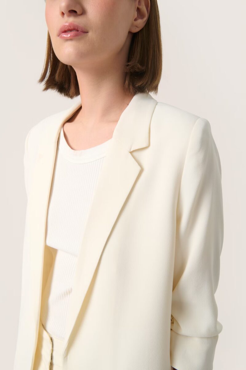 Shirley Whisper White Blazer - Image 3