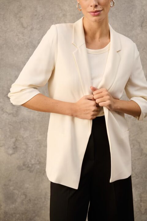 Shirley Whisper White Blazer