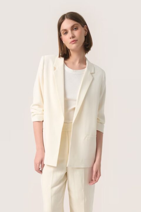 Shirley Whisper White Blazer