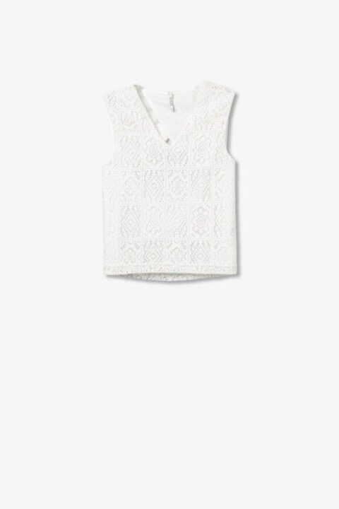 Pearl Crochet Top