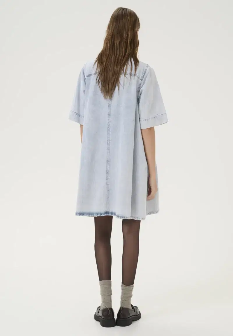 Malo Denim Dress - Image 3