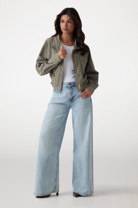 Yasmin Crop Pocket Jacket