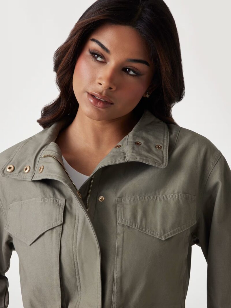Yasmin Crop Pocket Jacket - Image 4