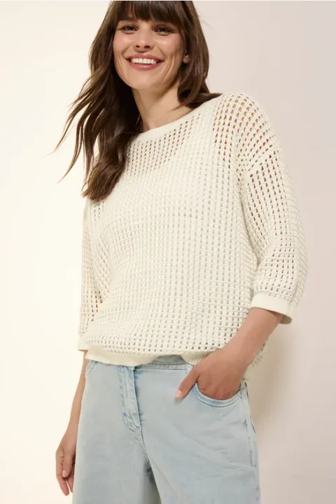 Cecil Crochet Sweater