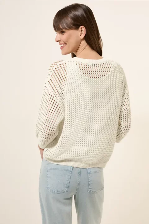 Cecil Crochet Sweater