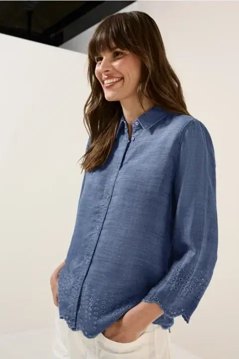 Cecil Lyocell Embroidery Blouse