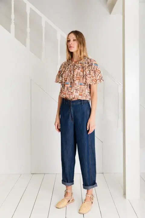 Nieve Barrel Denim Jean