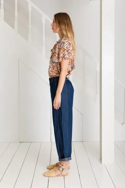 Nieve Barrel Denim Jean