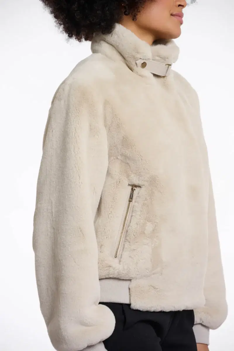 Ambra Birch Faux Fur Jacket - Image 6