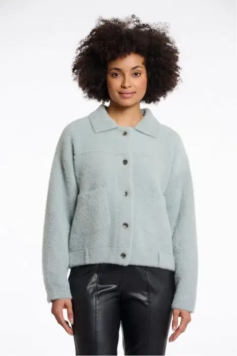 Bubbly Manor Grey Cardigan