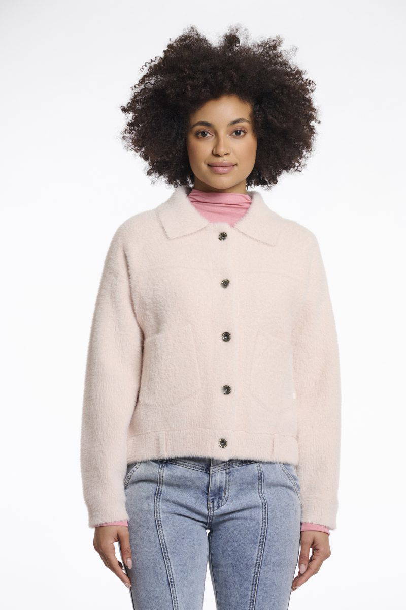 Bubbly Pale Cardigan