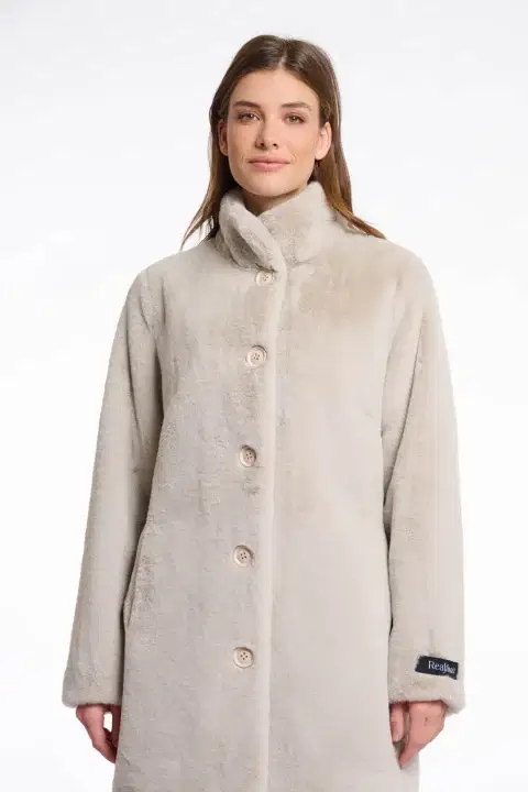 Nonna Birch Faux Fur Coat