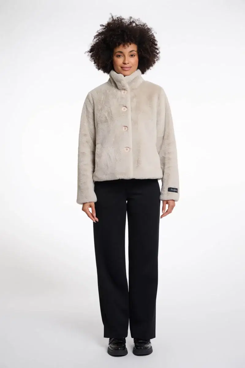 Vie Birch Faux Fur Jacket - Image 2