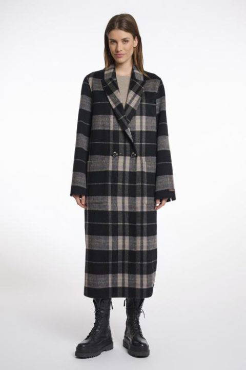 Adria Double Breasted Reversible Coat