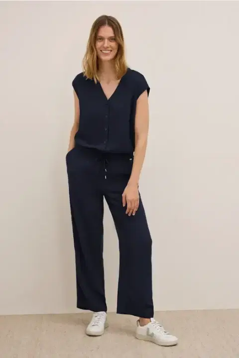 Cecil Navy Jumpsuit